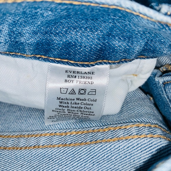 Everlane Modern Boyfriend Straight Leg Jeans Size 30 - Picture 7 of 16